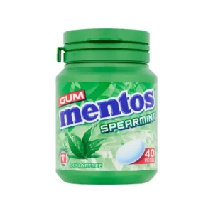 آدامس قوطی طعم نعناع بدون شکر منتوس 56 گرمی | mentos