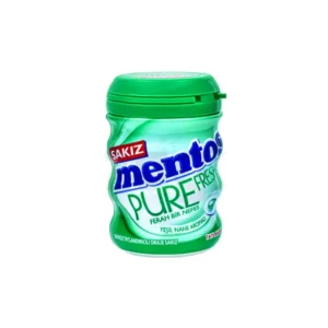 آدامس طعم نعناع بدون شکر مغز دار منتوس 60 گرمی | mentos