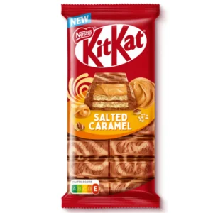 شکلات تخته ای با طعم کارامل نمکی کیت کت 99 گرمی| kit kat salted caramel
