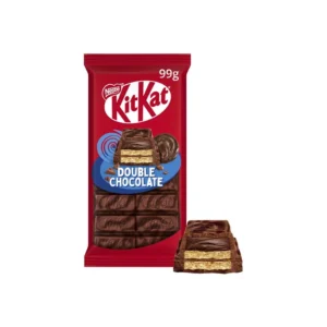 شکلات تخته ای با طعم دابل چاکلت کیت کت 99 گرمی| kit kat double chocolat
