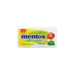 قرص خوش بو کننده دهان طعم لیمو بدون شکر منتوس 30 عددی | mentos