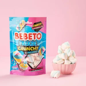 مارشمالو خشک طعم بستنی ببتو 35 گرمی | BEBETO FREEZE CRUNCHY MARSHMALLOW