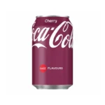 نوشابه قوطی با طعم گیلاس کوکاکولا 330 میلی لیتر | coca cola cherry