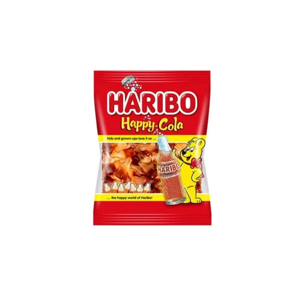 پاستیل نوشابه ای هاریبو 80 گرمی | Haribo happy cola