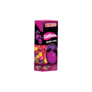 پاستیل با طعم میکس توت جیلی بیلی ببتو 30 گرمی | BEBETO COOLBEANS BERRY MIX