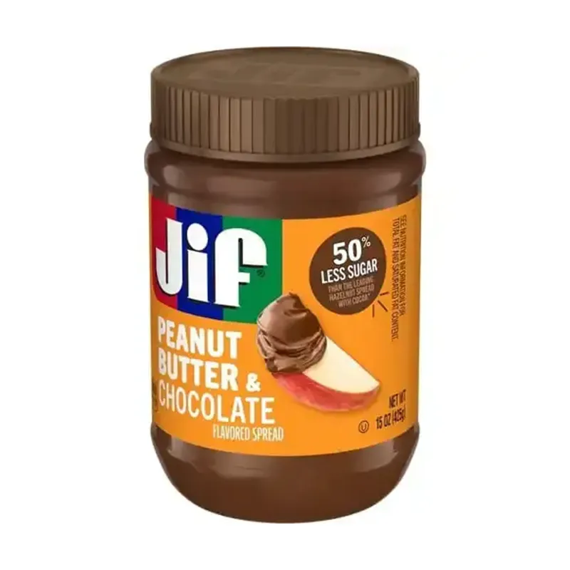 جیف-1 کره بادام زمینی و شکلات جیف 425 گرمی | Jif