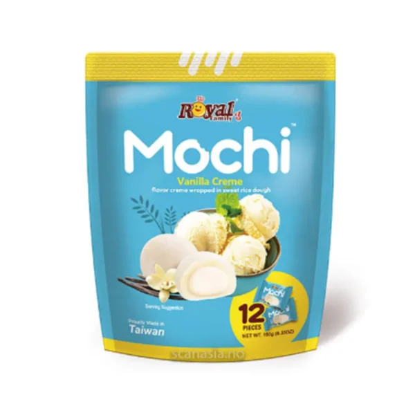 موچی با طعم وانیل رویال فمیلی 12 عددی | Royal Family Vanilla Creme