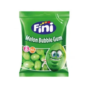 پاستیل مدل آدامسی بدون گلوتن فینی 90 گرمی | Fini Melon Bubble Gum