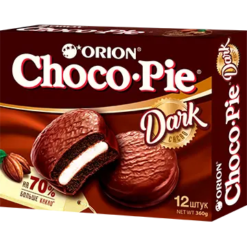 بیسکوییت کرم دار چوکو پای شکلات تلخ بیسکوییت کرم دار چوکو پای شکلات تلخ