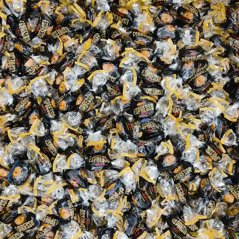 آبنبات فلهای اسپرسو میزکو آبنبات فلهای اسپرسو میزکو