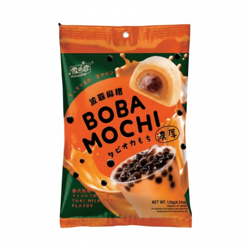 موچی بابل تی با طعم شیر چای تایلندی موچی بابل تی با طعم شیر چای تایلندی