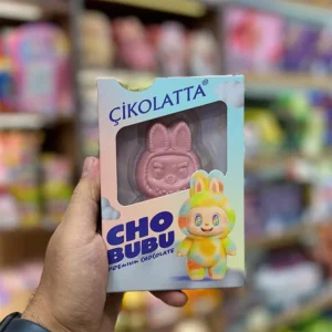 شکلات طعم رزبری لبوبو 60 گرمی | Cikolatta Cho Bubu