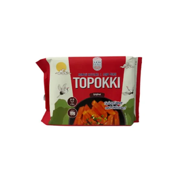 دوکبوکی کره ای طعم اورجینال 133 گرمی | Topokki