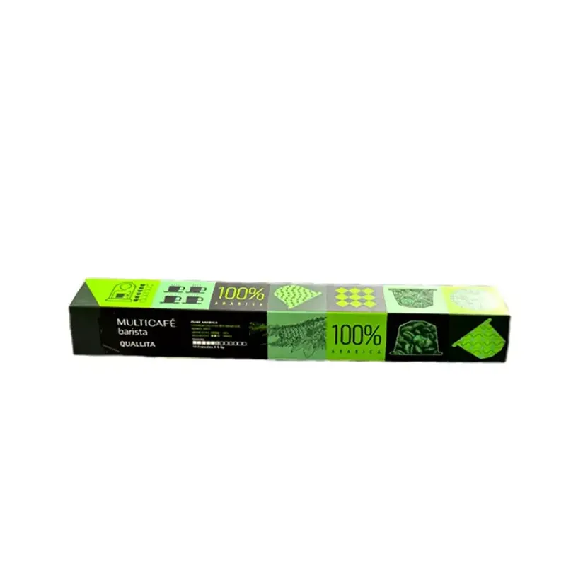 کپسول قهوه -1 کپسول قهوه اسپرسو کوالیتا 100 درصد عربیکا مولتی کافه 10 عددی | Multicafe Quallita