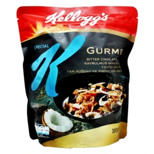 کورن فلکس شکلات تلخ و نارگیل اسپشیال کی کلاگز ۳۰۰ گرمی