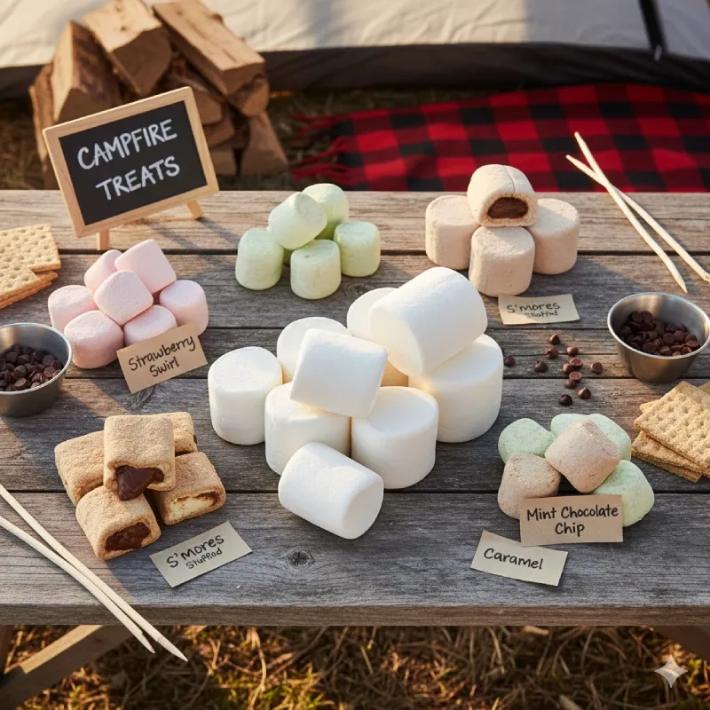 انواع مارشمالو کبابی