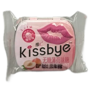 خوشبوکننده دهان بدون شکر هلو نعنا کیس بای ۱۶ گرمی