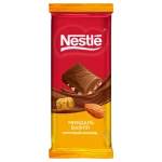 شکلات تخته‌ای بادام و وافل نستله ۸۰ گرمی
