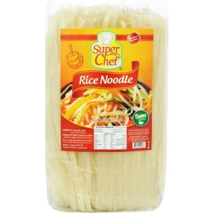 نودل برنج (رایس استیک) ۵ میلی‌متری سوپر چف ۳۷۵ گرمی