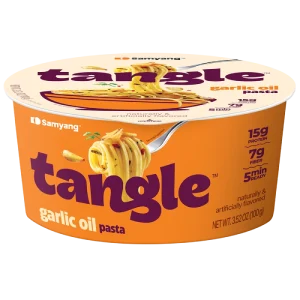 نودل پاستا کاسه‌ای روغن سیر تانگل 105 گرمی