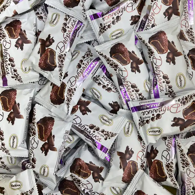 ویفر فلهای با مغز موس شکلات دوبریانکا آکوند ویفر فلهای با مغز موس شکلات دوبریانکا آکوند