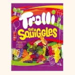 پاستیل بدون گلوتن میوه‌ای کرم ابریشم ترولی 150 گرم