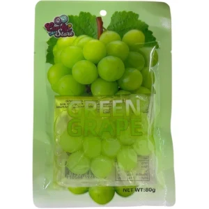 پاستیل به همراه نوشیدنی با طعم انگور کندی استور ۸۰ گرمی