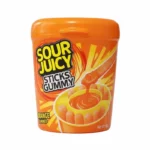 پاستیل ترش 60 گرمی همراه سس با طعم پرتقال