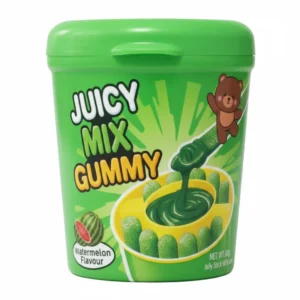 پاستیل ترش 60 گرمی همراه سس ترش با طعم هندوانه