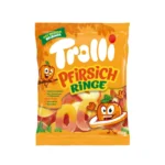 پاستیل ترش هلو حلقه‌ای ترولی 150 گرم | Trolli Peach Ring