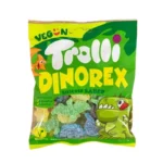 پاستیل ترش میوه‌ای دایناسوری ترولی 150 گرم | Trolli Dinorex