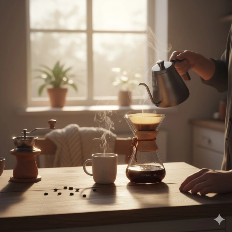 کاربرد پودر قهوه