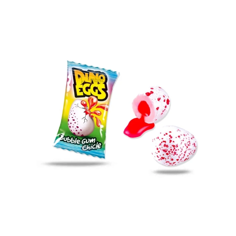 Fini-Dino-Ei-Kaugummi-einzeln_1024x1024 پاستیل مغزدار تخم دایناسور فینی ۵ گرمی | Fini Dino Egg Chicle Gum - Image 1