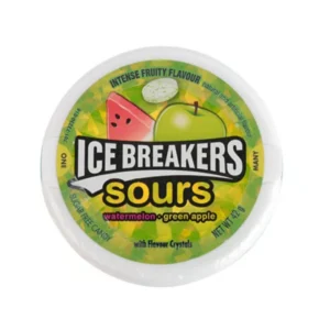 خوش بو کننده دهان هندوانه و سیب آیس برکرز 42 گرمی | Ice Breakers Watermelon and Apple