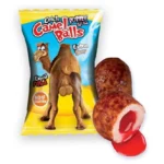 پاستیل مغزدار توت فرنگی ترش فینی ۵ گرمی | Fini Camel Balls Chicle Gum