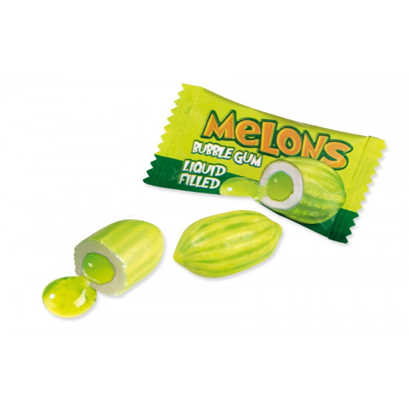 melons-wrapped-gums-fini پاستیل مغزدار هندوانه فینی ۵ گرمی | Fini Melons Chicle Gum - Image 1