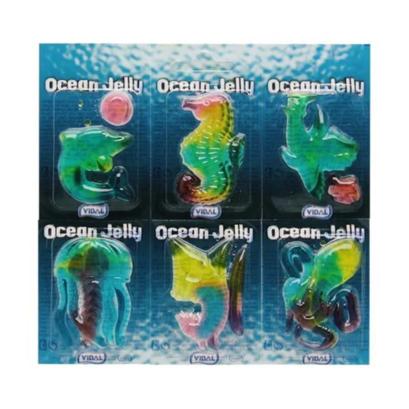 vidal-ocean-jelly پاستیل اوقیانوس ویدال ۶ تکه