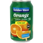آبمیوه قوطی پرتقال گلدن ویو ۳۳۰ میلی‌لیتری