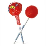 آبنبات چوبی گیلاس به همراه آدامس فینی ۱۶ گرمی