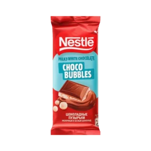 شکلات تخته‌ای حبابی دو رنگ نستله ۸۱ گرمی