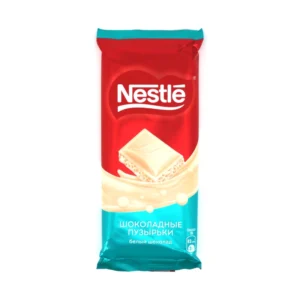 شکلات تخته‌ای حبابی سفید نستله ۸۲ گرمی