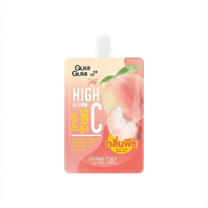 ژله نوشیدنی هلو حاوی ویتامین ث گامی گامی ۱۳۵ میلی لیتری ژله نوشیدنی هلو حاوی ویتامین ث گامی گامی ۱۳۵ میلی لیتری