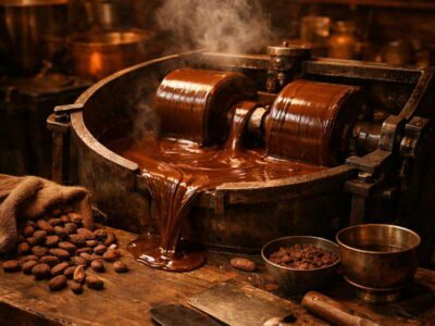 فرایند کانچینگ شکلات