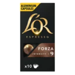 کپسول قهوه اسپرسو فورزا لور ۱۰ عددی