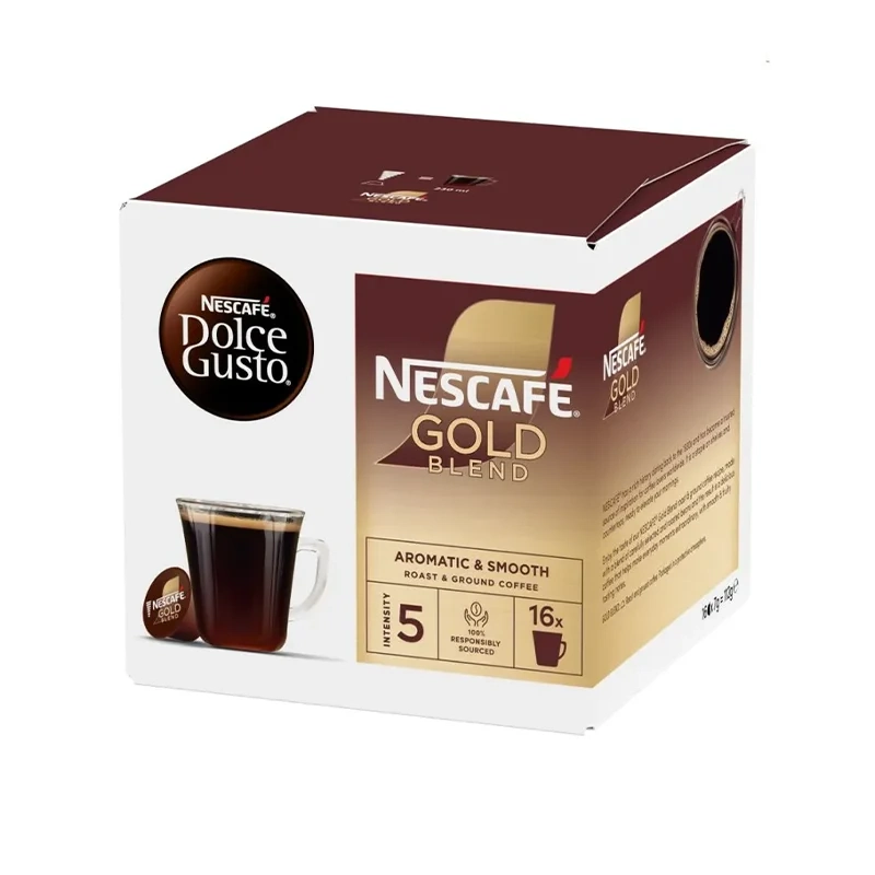 کپسول-قهوه-دولچه-گوستو-نسکافه-گلد-بلند-Nescafe-Gold-Blend کپسول قهوه دولچه گوستو مدل گلد بلند - Image 1