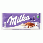 شکلات تخته‌ای ماست میلکا ۱۰۰ گرمی